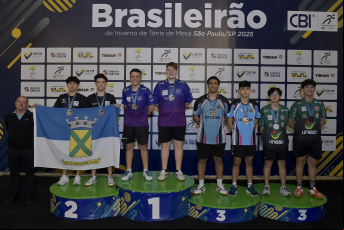 Notícia - Mampituba/FME Criciúma/Unesc conquista 15 medalhas no Brasileiro de Tênis de Mesa