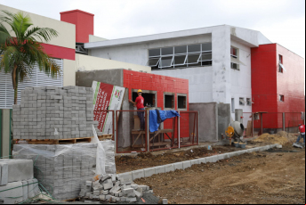 Notícia - Obras de reforma e ampliação na Escola Municipal José Rosso têm previsão de serem finalizadas até outubro